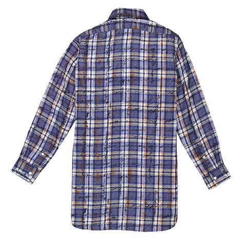 chava sketch silk shirt by burberry|Burberry Chava Scribble Check Silk Shirt .